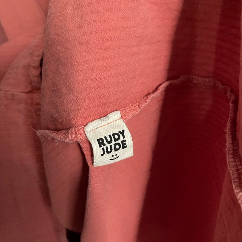 FSOT - Rudy Jude Rust Gather Dress 100% organic cotton - xs - Picture 16 of 17